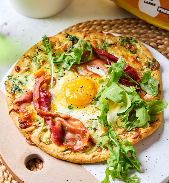 Flatbread Florentine Pizza