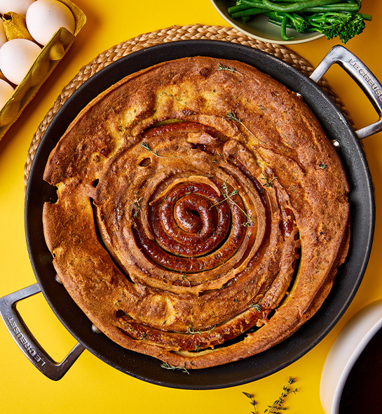 Catherine Wheel Toad in the Hole