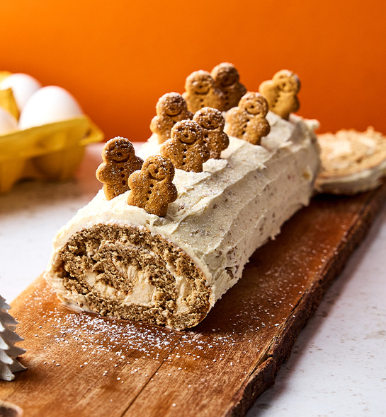 Christmas yule log