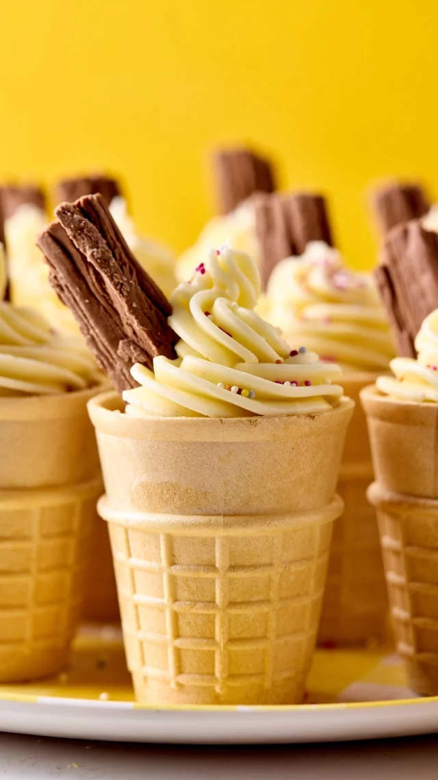 The summer holidays are right around the corner (3 weeks and counting!) so classrooms will be gearing up for the end of term wind down with award ceremonies, talent shows, parties… not forgetting those end of year gifts for the teachers!

So try whipping up these tasty ‘Mr Whippy’ cupcakes for the kids to take in, they’re guaranteed to be gobbled up by staff and students alike 😍

Head to our website for the full recipe - search for ‘Mr Whippy’ Cupcakes’ 🍦