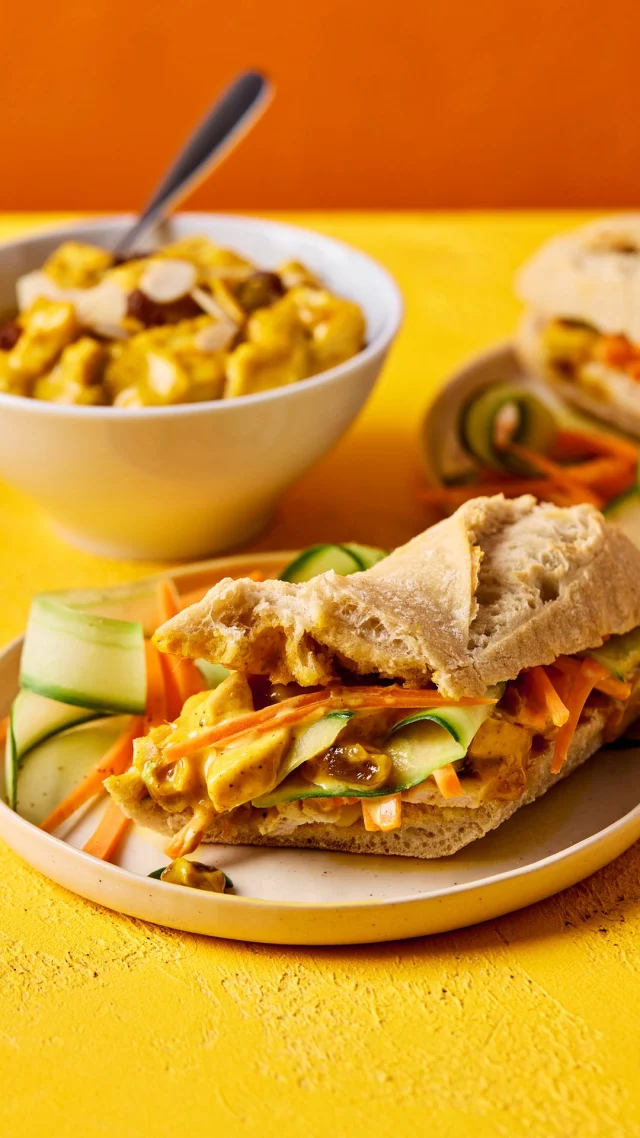 Keep tummies happy this summer with our Coronation Chicken ☀️ 
Whether you’re packing for a picnic, filling hungry bellies after a busy day out, or just need something ready-to-go in the fridge, this Indian-inspired, British classic is a winner for any gathering of family or friends.

We whip ours up with a homemade mayonnaise (made with our tasty free-range eggs), then stir through korma paste, mango chutney, toasted almonds and sultanas for that perfect mix of creamy, sweet and gently spiced.

Pile into crusty baguettes with carrot and cucumber for extra crunch, or spoon onto fluffy jacket potatoes.

Find the recipe on our website – get into the kitchen and get crackin’!