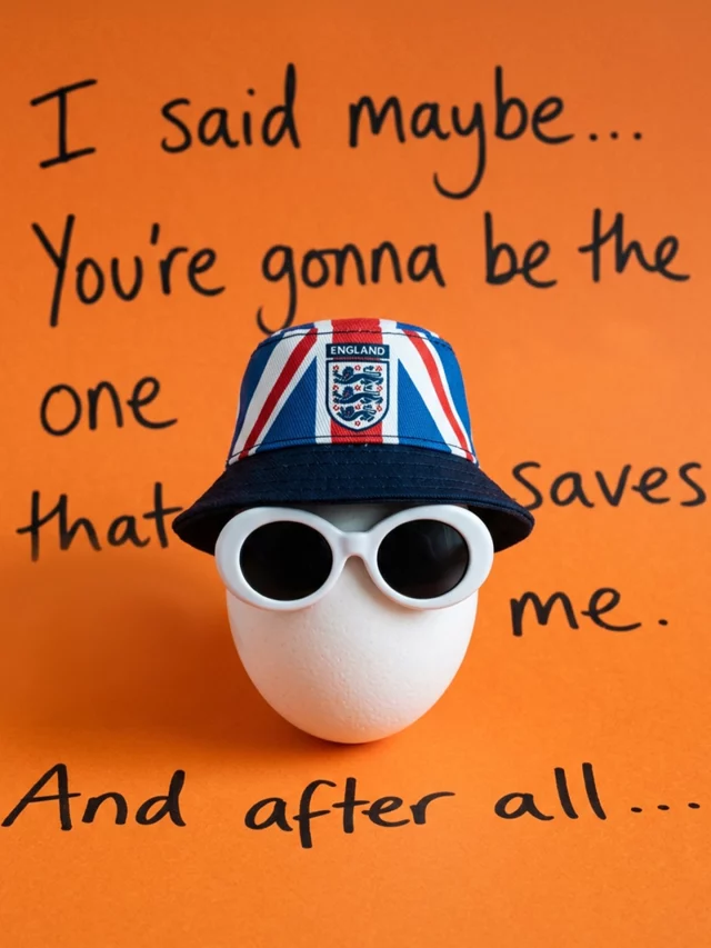 Good luck England, we’re egg-specting something spectacular tonight! ⚽️💛